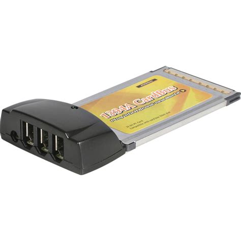 StarTech 3-Port CardBus 1394a FireWire Adapter Card- CB1394 B&H