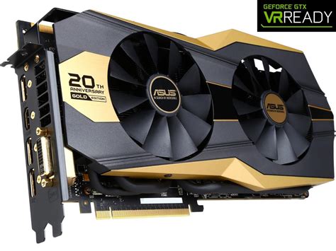 ASUS GeForce GTX 980 20th Anniversary Gold Edition Video Card GOLD20TH ...