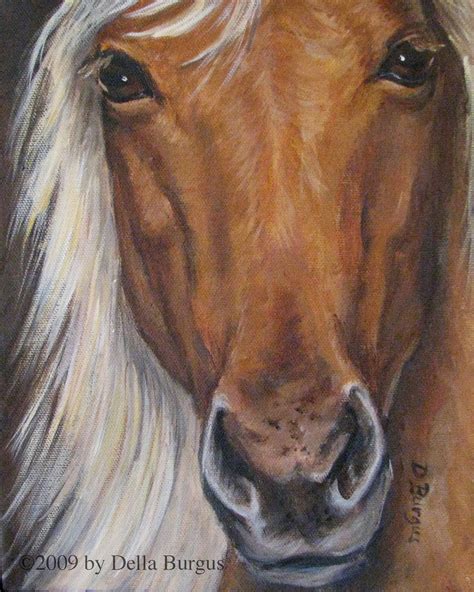 The Creative Spirit: Equine Art Western Horses Palomino Horse