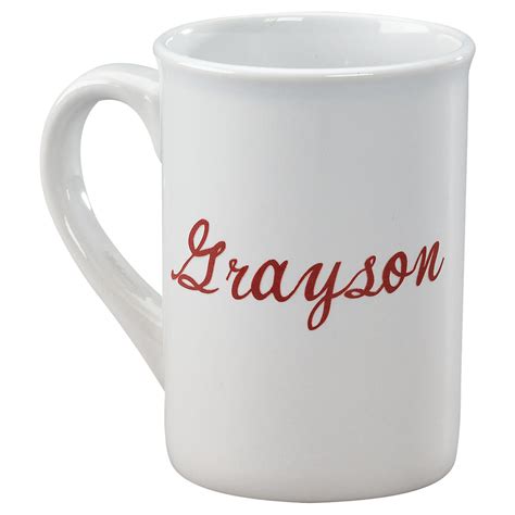 Personalized Coffee Mug - Customized Coffee Mug - Walter Drake