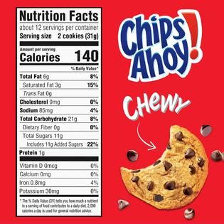 Chips Ahoy! CHIPS AHOY! Chewy Chocolate Chip Cookies, 13 oz