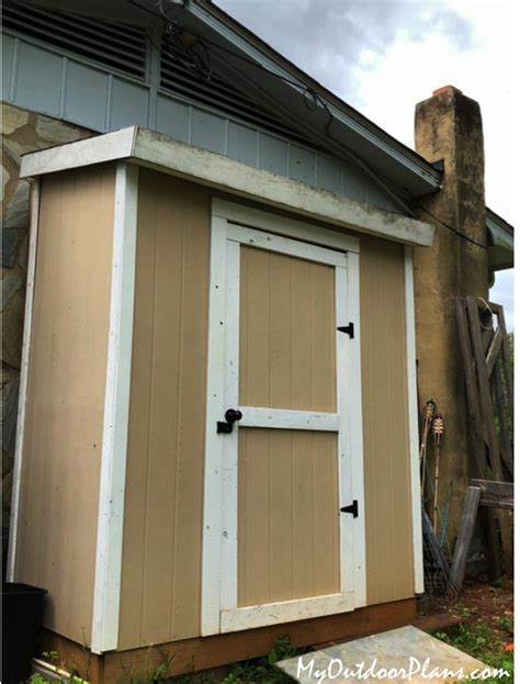 DIY Lean to Wood Shed | MyOutdoorPlans | Free Woodworking Plans and ...