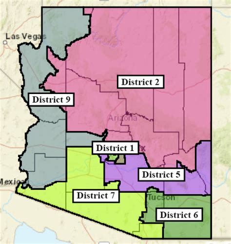 Arizona House District Map