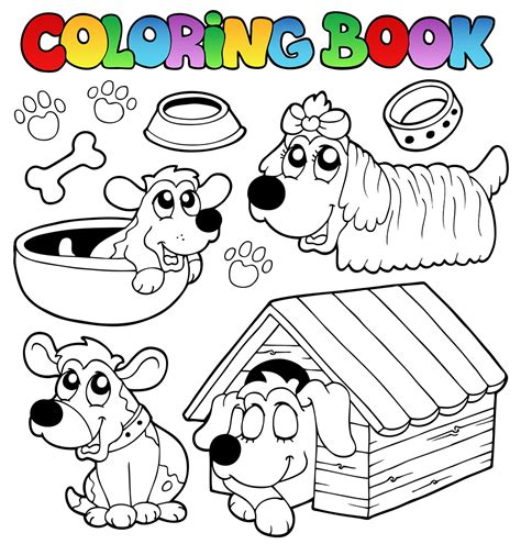 Dibujos de perros para colorear - Todo Razas De Perros