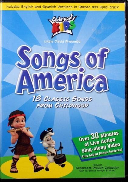 Cedarmont Kids Songs of America NEW DVD 18 Classic Songs from Childhood 84418014996 | eBay