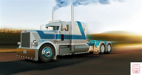 Peterbilt 389 Custom Design on Behance