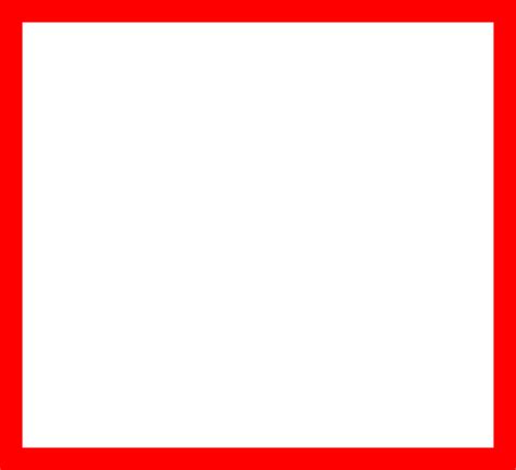 Simple Red Borders - ClipArt Best