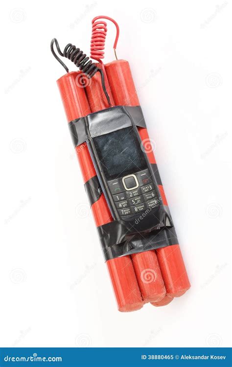 Cellphone Bomb Stock Photo - Image: 38880465