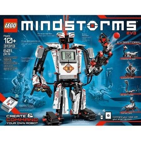 Buy LEGO MINDSTORMS EV3 Building Set Includes 3 Interactive Servo Motors, Remote Control ...