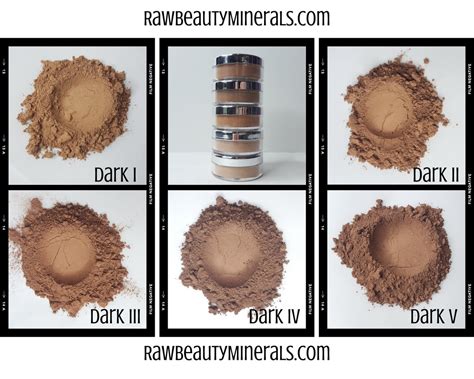 Mineral Makeup Mineral Foundation Vegan Makeup Zero | Etsy