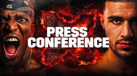 KSI vs. Tommy Fury Launch Press Conference - YouTube