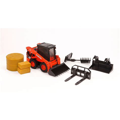 Kubota Toy Skidsteer with Attachments – Schmidt & Sons, Inc