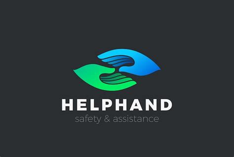 Helping Hands Logo Vector