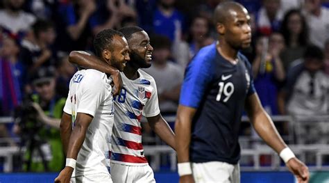 France vs USA: USMNT closes camp with strong lasting impression ...