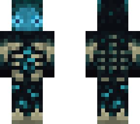 Mutant Warden Enderman | Minecraft Skin