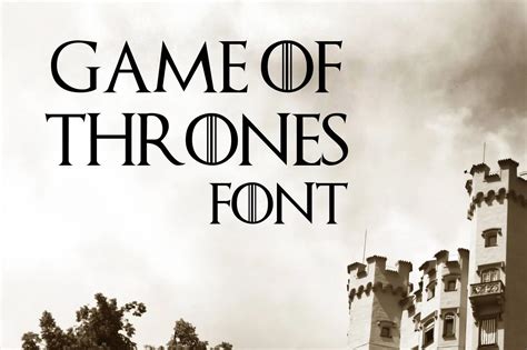 Game of Thrones Font Free Download