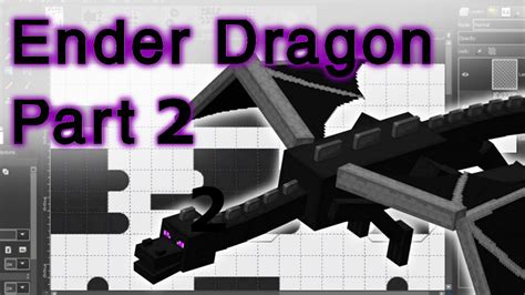 Minecraft Papercraft Mutant Ender Dragon