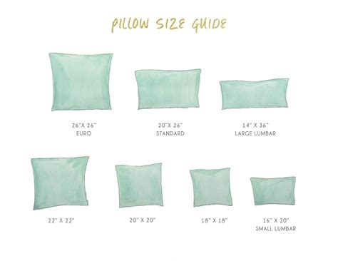 Small sofa, Pillows, Pillow size guide