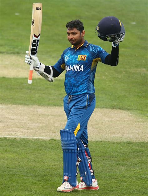 Kumar Sangakkara's modest celebration after his fourth straight hundred | Kumar sangakkara ...