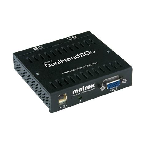 Matrox DualHead2Go Analog Edition | Matrox Cable Interface/Gender Adapters