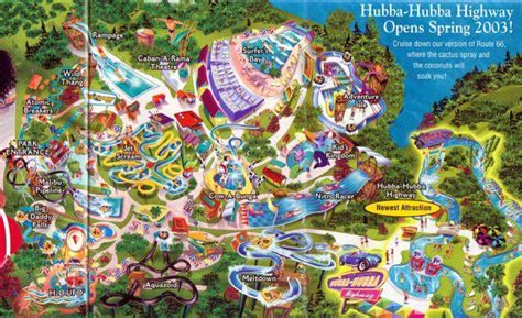 Theme Park Brochures Water Country USA - Theme Park Brochures