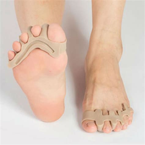 Silicone Toe Separators Straightener Toe Corrector Spacer Spreader Stretchers for Bunion Hammer ...