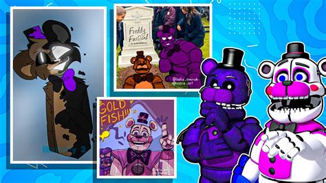 Shadow Freddy REACTS to Your FAN ART with Funtime Freddy - YouTube