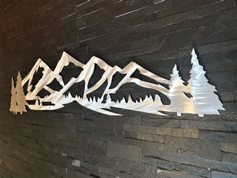 Winter Park metal mountain artwork. Ski resort decor. Colorado Mountains. Mary Jane Metal Wall ...