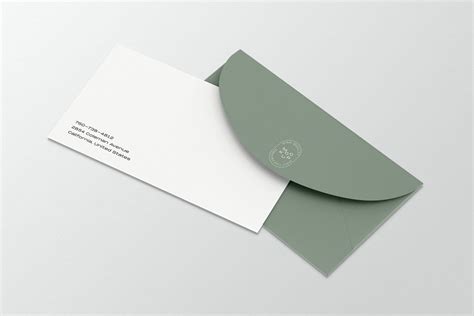 Envelope & Greeting Card Mockup - Mockupdaddy