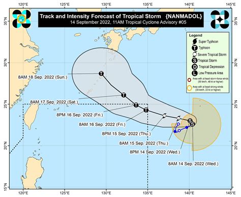 Storm Nanmadol may enter PAR as typhoon: PAGASA | ABS-CBN News