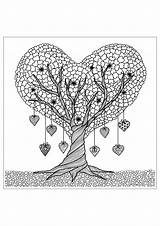 Tree Details  Flowers Adult Coloring Pages sketch template
