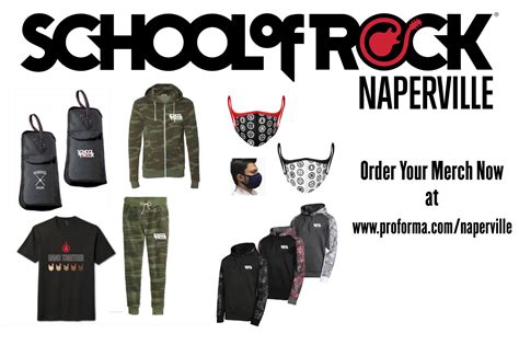 Seasonal School of Rock Merchandise Now Available