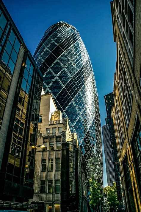 london, building, the gherkin, 30 st mary axe, architecture, city | Pikist