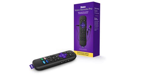 Roku Voice Remote Pro Rechargeable Voice Remote With TV Controls, Lost ...