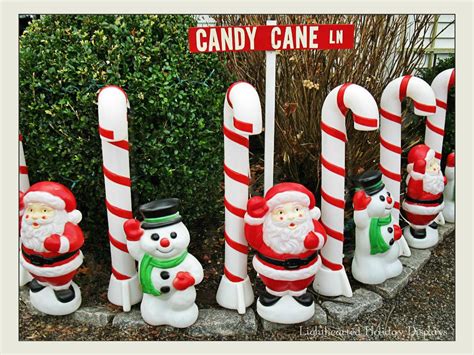 Candy Cane Lane. | Christmas display, Outdoor christmas decorations, Christmas blow up