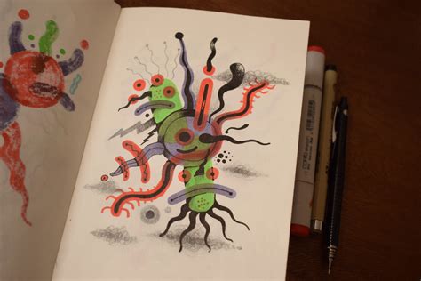 Quantum creatures - sketchbook art. on Behance