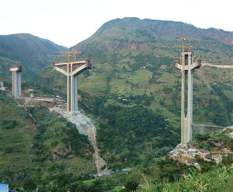 Beipanjiang Highway Bridge, Guizhou, China-Under construction | Guizhou, Bridge, Life