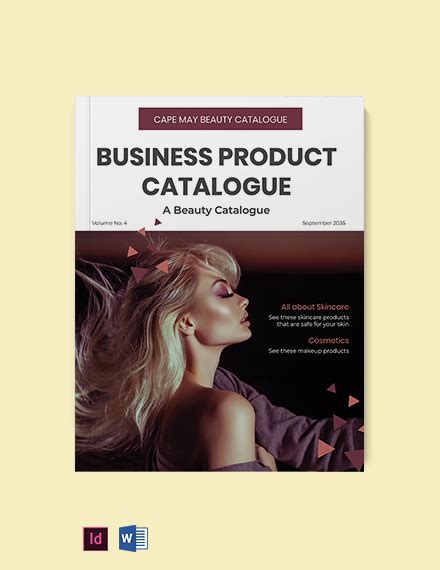 Product Catalog Template - Google Docs, Illustrator, InDesign, Word, Apple Pages, PSD, Publisher ...