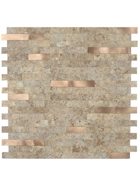 Peel and Stick Stone Tile Backsplash | Clever Mosaics