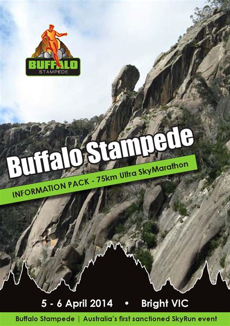 Buffalo Stampede Ultra SkyMarathon info booklet by Buffalo Skyrun - Issuu