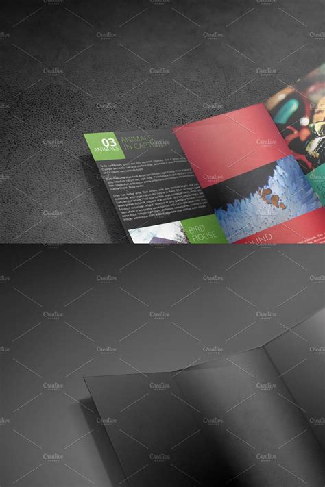 Tri Fold Brochure Mockup 01 – MasterBundles