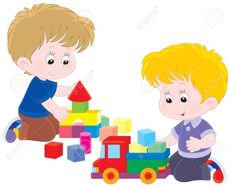 Kids Playing With Toys Clipart | Free download on ClipArtMag