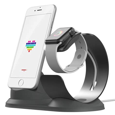 For Apple Watch Charging Dock Station for Iphone XS 7 6 Plus Fast ...