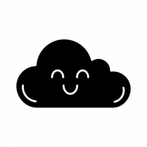 Cheerful, cloud, cloud computing, emoji, emoticon, happy, smile icon - Download on Iconfinder