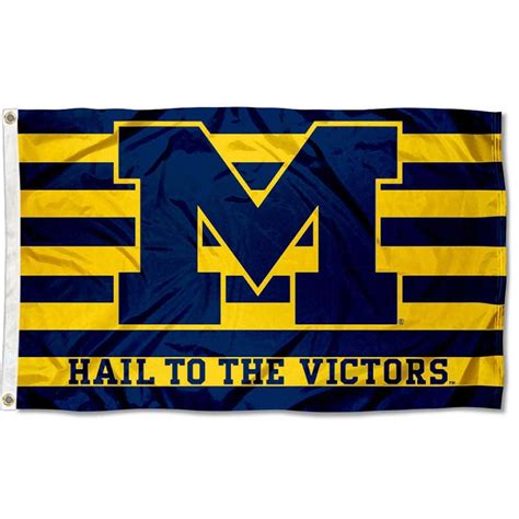 University of Michigan Flag | Etsy | College flags, Michigan flag ...