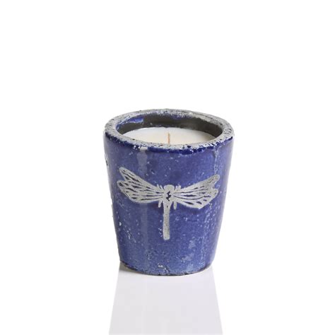 Dragonfly Scented Candle - Blue | Blue candles, Candles, Scented candles