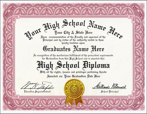 HIGH SCHOOL DIPLOMAS / HOME SCHOOL / GED DIPLOMAS | The Id Guru