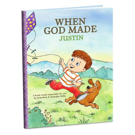 When God Made You Personalized Book | Personalized books for kids, Personalized books ...