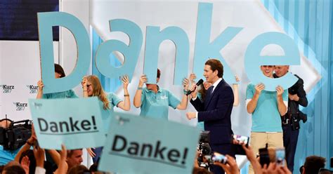 Austria Shifts Right as Refashioned Conservatives Win - The New York Times