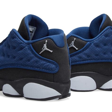 Air Jordan 13 Retro Low BG 'Brave Blue' Blue, Metallic Silver & Black | END. (UK)